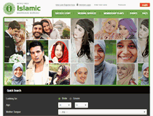 Tablet Screenshot of islamicmarriagebureau.com
